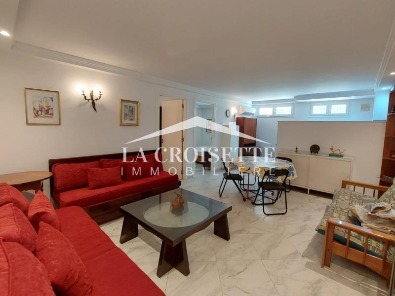 Appartement S+2 meublé à La Marsa